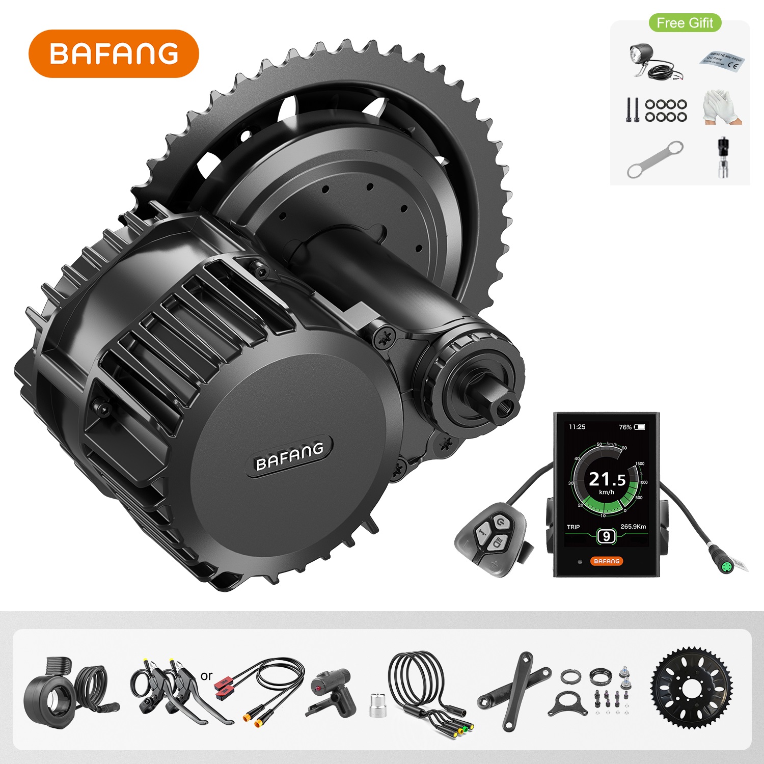 Bafang G320 48V 52V 1000W BBSH - Mid Drive Motor Kit 52V 1000W 评论和价格