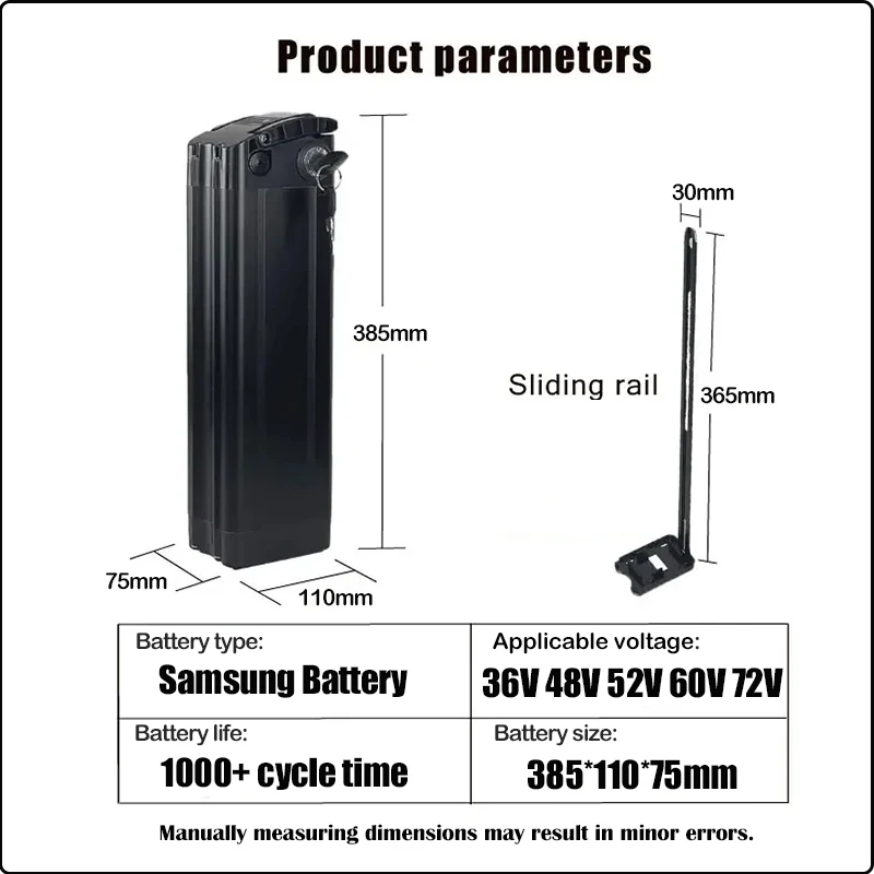36v48v52v 60v 72v Bafang 1000w - Electric Bicycle Battery 72V 30Ah 评论和价格