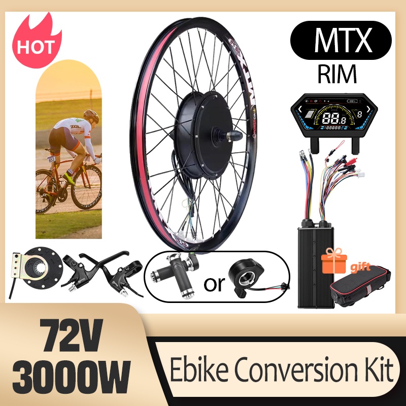 3000W MTX39 E bike Conversion  - Ebike Conversion Kit 72V 3000W 评论和价格