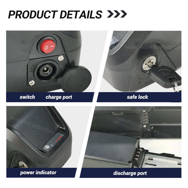 ALX Hailong ebike battery 36v  - Ebike Battery 48V 20Ah Hailong 评论和价格