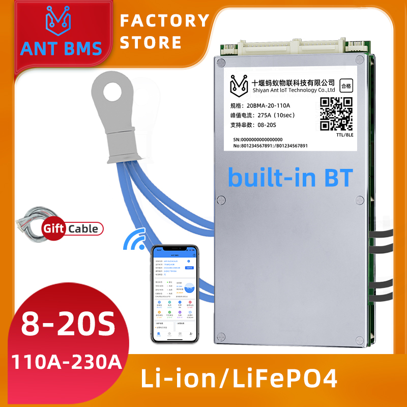 ANT Smart Balance BMS 8S-20S   - Smart Bms 72V 20S 150A Bluetooth 评论和价格