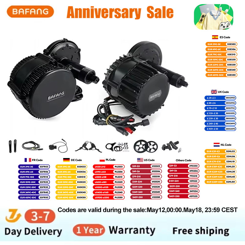 Bafang BBSHD 1000W  48V 68mm M - Bafang Bbshd 1000W Conversion Kit 评论和价格